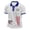 C Blue, variant on Mens Golf Polo Men's Usa 250Th Anniversary Casual Performance Shirt Stars and Stripes Short Sleeve Breathable for Holiday Outdoor Activities Blue XXL