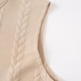 thumbnail image 6 of Landzoo Vest For Men Solid Color Sleeveless Crew Neck Undershirt Summer Cozy Soft Men Tank Tops Size L Khaki, 6 of 8