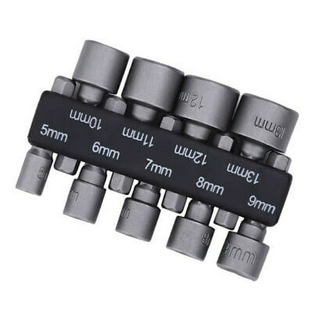 

Metric Hex Bit hexagon Master Wrench Socket 1/4\ Drive Hand Tool Set