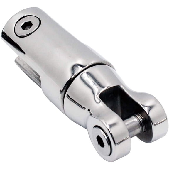 ABCISI Boat Anchor Chain Swivel Connector, Marine Grade Heavy Duty Anchor Chain Swivel,  316 Stainless Steel Single Anchor Roller (1/4"-5/16")