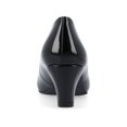 thumbnail image 5 of Journee Womens Luu Comfort Insole Round Toe Low Block Heel Pumps, Widths Available, 5 of 10