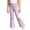 Light Violet, variant on TIREOW Girls Leopard Print Flare Pants Elastic Waist Stretchy Trousers Fashion Casual Flared Leg Pants for Daily Wear