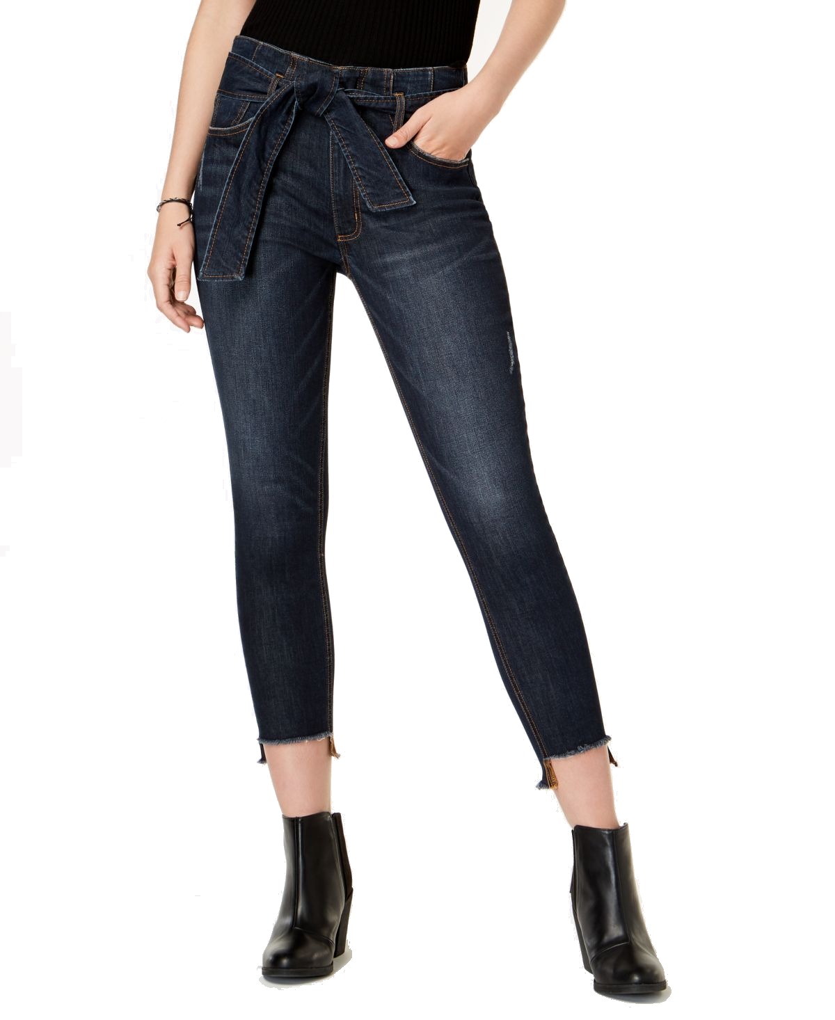 Tinsel Jeans Junior Jeans Stretch Paperbag StepHem Skinny 3