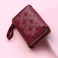 thumbnail image 3 of Minnieouse Cartera de moda para mujer, carteras de lujo con múltiples ranuras, cartera portátil de cuero para dinero en efectivo, monedero con cremallera, Type3 NO3 Minnieouse AP011957-06, 3 of 6