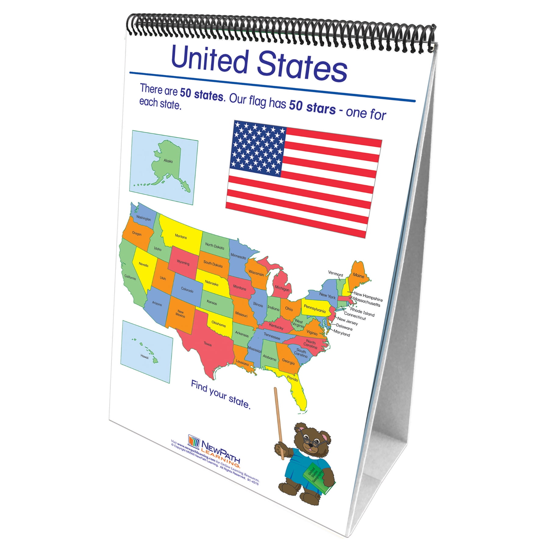 NewPath Learning Social Studies Readiness Flip Chart, Set of All 5