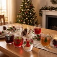 thumbnail image 6 of Kiddiway Christmas Printed Glass Tumbler Cup - Everyday Drinkware for Iced Tea and Beverages, Durable Glass Tumbler for Holiday Entertaining, 6 of 7