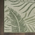 thumbnail image 5 of Nourison Garden Oasis Indoor/Outdoor Ivory Green 6' x 9' Area Rug (6x9), 5 of 9