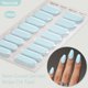 thumbnail image 1 of Tiras de uñas de Gel semicuradas con gradiente Auroras, pegatinas de esmalte de Gel DIY brillantes y brillantes para uñas, funciona con lámparas de uñas UV/LED, 1 of 5