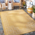 thumbnail image 4 of Hauteloom Netley Hallway, Kitchen Patio Outdoor Runner Rug - Traditional - Mustard - 2'6" x 7'3", 4 of 10