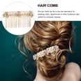 thumbnail image 4 of EeaseCA Bridal Hair Comb Rhinestone Hair Comb Wedding Hair Accessory Crystal Hair Side Comb, 4 of 8