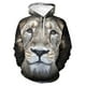 thumbnail image 3 of Sudadera con capucha con estampado de animales y león para hombre, sudaderas con capucha de moda con estampado digital, sudaderas casuales holgadas de gran tamaño, 3 of 5
