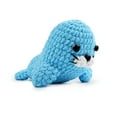 thumbnail image 4 of Encounter Beginner Crochet Kit for Sea Lion Amigurumi, Complete Starter Set with Yarn, Tools, and Video Tutorials, 4 of 12