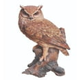 thumbnail image 4 of HI-LINE GIFT LTD. GREAT HORNED OWL ON STUMP, 4 of 4