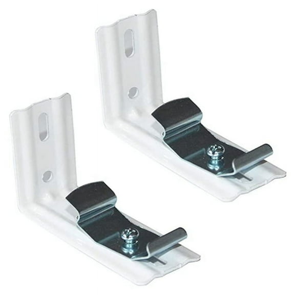 2 Pcs Vertical Blinds Mounting Bracket for Shutters Headrails Easy to Install Remove Simple Style and Elegance to Home