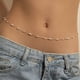 thumbnail image 1 of Cadenas de perlas para el cuerpo, cadena de cintura dorada, accesorios de joyería de moda para bikini de playa para mujeres y niñas, 1 of 5