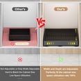 thumbnail image 3 of Organizador de gabinete Fokyfok extensible extraíble de 3 rieles, 3 of 6