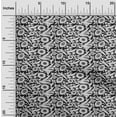 thumbnail image 1 of oneOone Cotton Poplin Fabric Leaves & Floral Block Printed Fabric 1 Yard 42 Inch Wide, 1 of 5