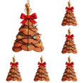 thumbnail image 2 of 5PCS Personalized Sports Christmas Tree Ornament,2D Acrylic Basketball,Soccer,Rugby Ornament,Holiday Gift For Sport Lovers,Players(Basketball), 2 of 9