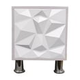 thumbnail image 2 of Buro Recamara Mueble Luz Led Ensamblado Blanco Minimalista, 2 of 4