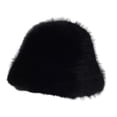 thumbnail image 3 of Sombrero de pescador para mujer, versátil, elegante y resistente al viento para climas fríos. Negro, 3 of 9