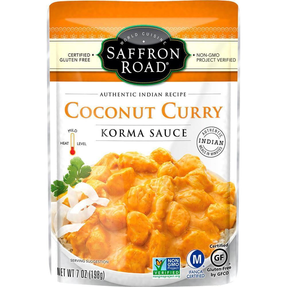 SAFFRON ROAD COCONUT CURRY KORMA SAUCE, 7 OZ (Pack of 8) Walmart Canada