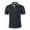 Dark Gray, variant on NOLDARES Men's Ribbed Knit Cotton Polo Shirt Slim Fit Short Sleeve Vintage Old Money Vacation Shirts Golf Sports Tops(Black,M)