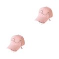 thumbnail image 3 of mmirethe Classic Baseball Hat With Ring Decor Adding Touch Of Style To Outfits Casual Ring Pink 2Set, 3 of 6