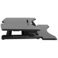 thumbnail image 3 of HERCULES Series 32.6"W Black Sit / Stand Height Adjustable Desk with Height Lock Feature, 3 of 5