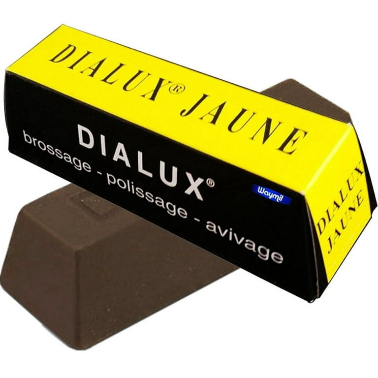 Dialux Polishing Compound 4 Bars Jewelers Rouge - Red Blue Brown Tripoli  Yellow Made in France