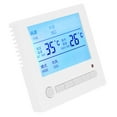 thumbnail image 2 of Temperature Controller,AC220V Intelligent LCD Thermostat Temperature Control Equipment Fan Coil Thermostat Achieve More, 2 of 8