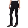 thumbnail image 2 of Pantalones Gloria Vanderbilt Amanda de tiro alto con cintura elástica negros talla 14 Regular, 2 of 3