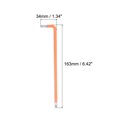 thumbnail image 2 of Unique Bargains 5mm Ball End Hex Key Wrench, L Shaped Long Arm S2 Steel Repairing Tool, 2 of 5