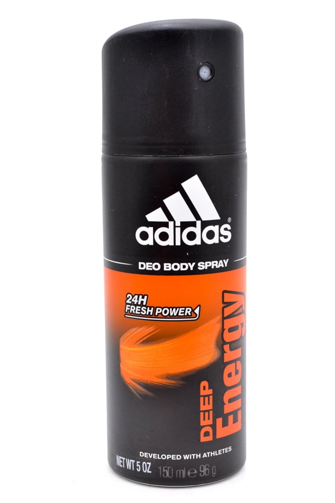 Adidas Deo Body Spray, Deep Energy 5 oz 