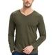 thumbnail image 1 of Playera Hombre Manga Larga Colores 100% Algodón, 1 of 7