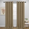 thumbnail image 1 of Cortinas Easy-Going 132x244 cm Aislantes Térmicas Color Tan 2 Paneles, 1 of 7