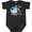 Black Leopard, variant on Little Co-pilot Cute Helicopter Boys or Girls Baby Bodysuit