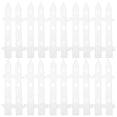 thumbnail image 1 of 20pcs Plastic Fence Christmas Tree Fence Christmas Tree Decorative Accessories Ornamental Border Panel, 1 of 8
