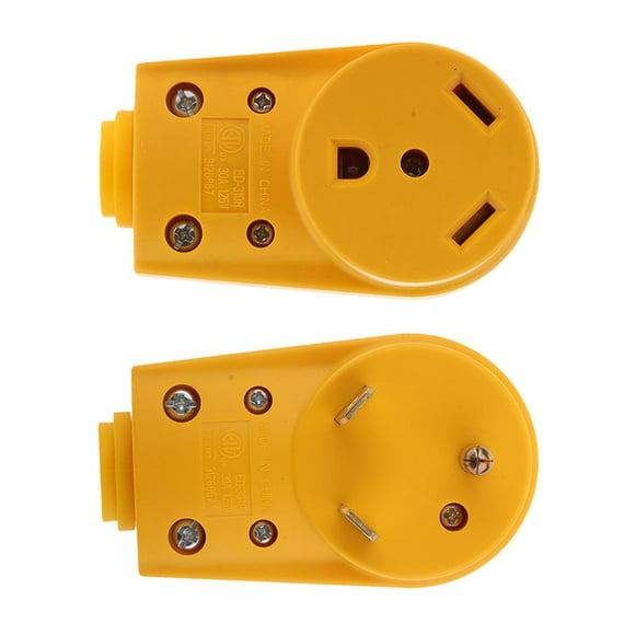 RV electrical plug adapters