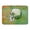 Day Of The Dead Green Skull, variant on Day of the Dead Teal Skull Machine Washable Memory Foam Mat