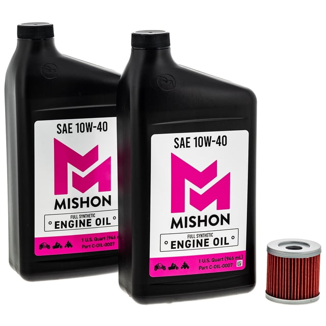 Mishon Engine Oil Change Kit for Suzuki DRZ400 DRZ400S DRZ400SM Motorcycle MK1012734