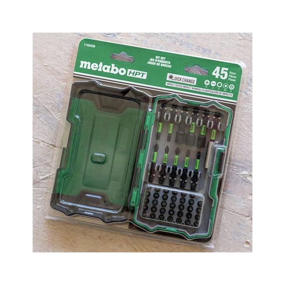 45-Piece 1/4 in. Impact Driver Bits Set