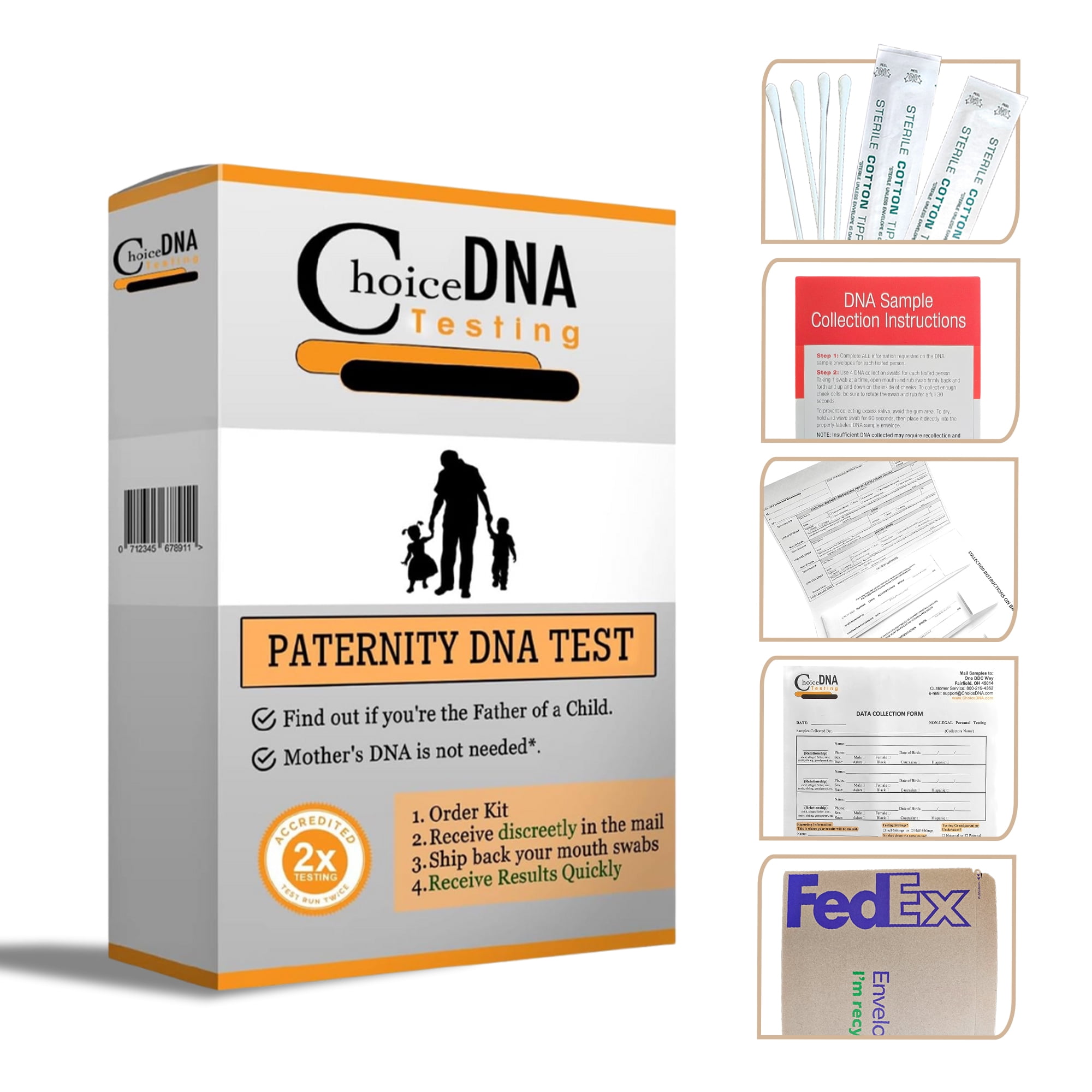 AncestryDNA Traits Test: 35+ Genetic Traits Testing Kit, Home DNA