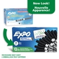 thumbnail image 2 of EXPO Dry Erase Markers, Low Odour Ink, Fine Tip, Assorted Colours, 8 Count, 2 of 9