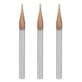 thumbnail image 1 of Fresa de 4 flautas de acero de tungsteno, 3 unidades, fresa CNC, herramienta de corte para carpintería, 1 x 50 x 4 dientes, 1 of 14
