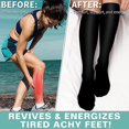 thumbnail image 2 of 6 Pairs Copper Compression Socks for Women & Men Circulation 15-20 mmhg - Better Blood Flow, Swelling, Best Support for Medical, Running, Nursing, 2 of 6