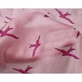 thumbnail image 4 of oneOone Silk Tabby Fabric Bird Block Decor Fabric Printed BTY 42 Inch Wide, 4 of 4