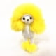 thumbnail image 1 of Serie de artesanías de animales de simulación, perro de peluche, caniche, caniche multicolor, 1 of 6