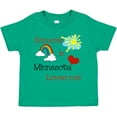 thumbnail image 3 of Inktastic Someone in Minnesota Loves Me Boys or Girls Toddler T-Shirt, 3 of 5
