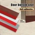 thumbnail image 3 of Transemion Fiber TPE Soft And Hard Coextrusion Unchanged In Winter Door Bottom Sealing Strip For Dust Proof grey 1Set, 3 of 6