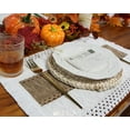 thumbnail image 3 of Ensemble de 4 Sets de Table Boho, Décor de Table Macramé et Style Ferme, Coton Naturel, Toile de Jute, 3 of 5